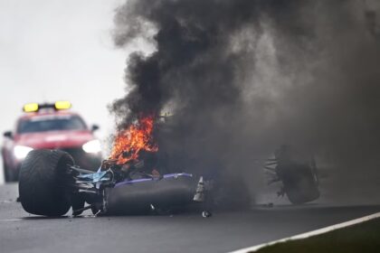 F1: Logan Sargeant sufre grave accidente en los entrenamientos del GP de Holanda