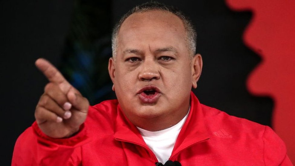 Diosdado Cabello anuncia destitución del rector del CNE Juan Carlos Delpino por "abandono de cargo"