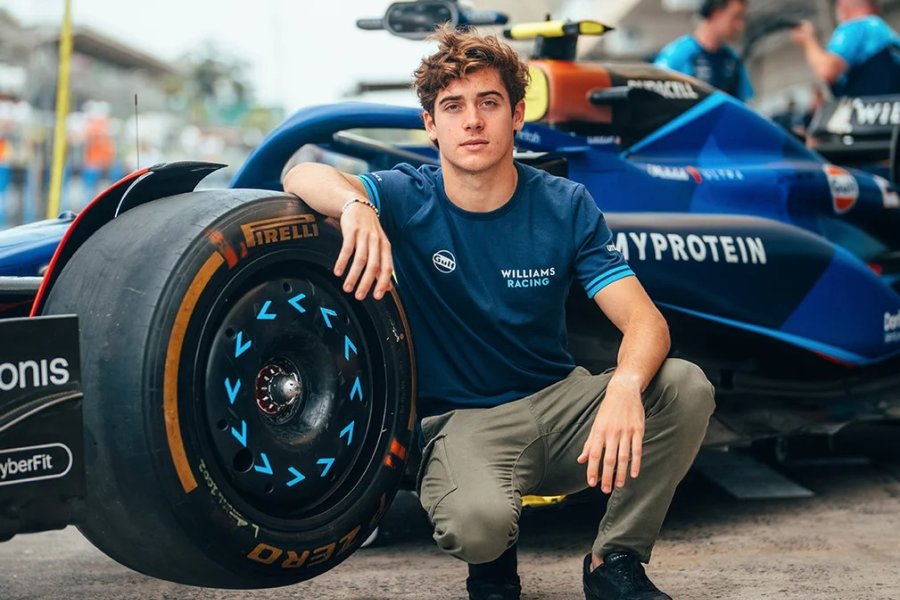 Franco Colapinto, primer piloto argentino en la F1 en 23 años, reemplaza a Sargeant en Williams