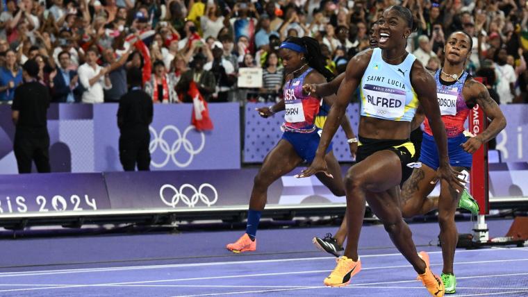 Julien Alfred, la sorpresa de París 2024: oro olímpico en los 100 metros