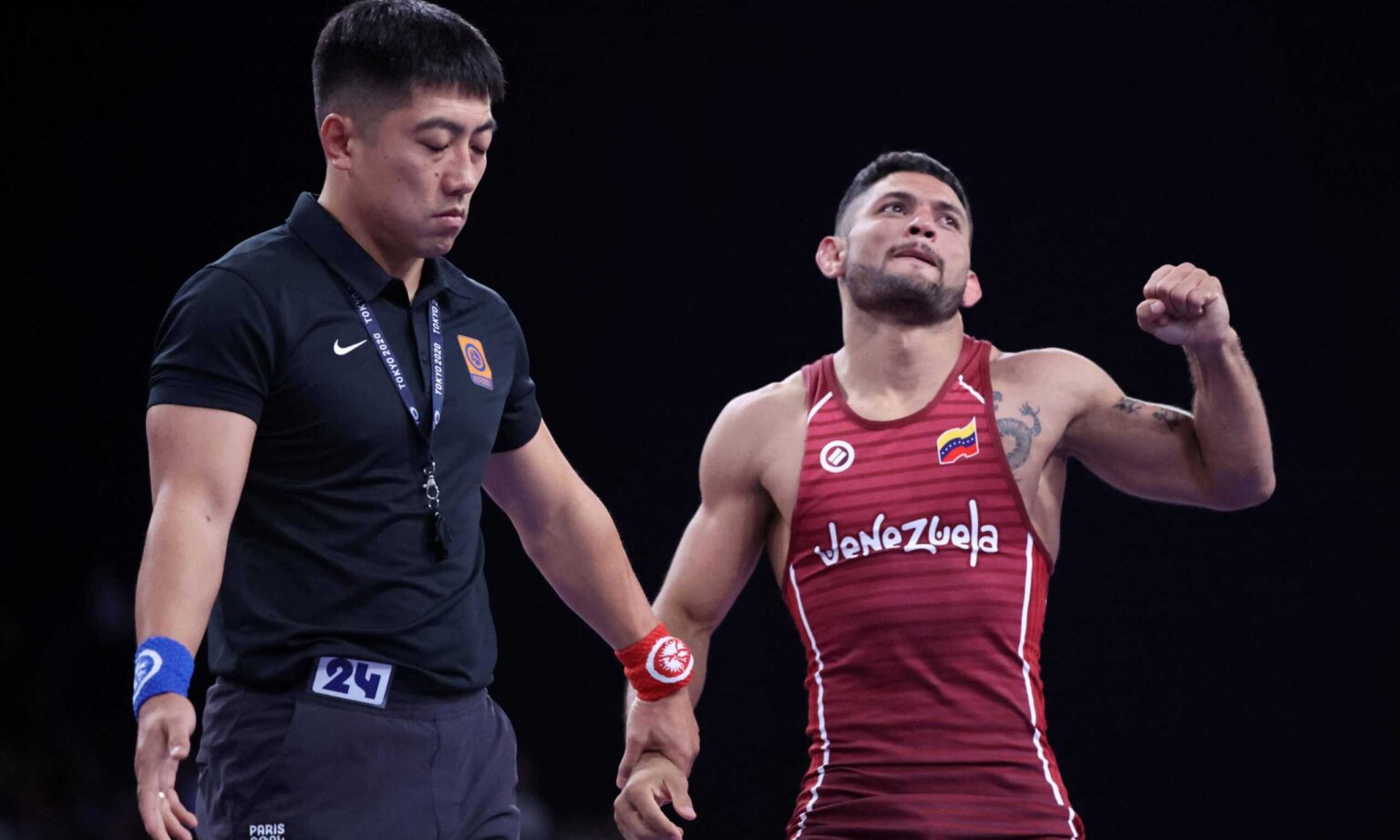 Raiber Rodríguez cae en busca del bronce en lucha grecorromana en París 2024