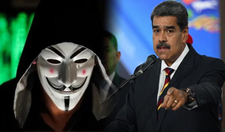 Anonymous promete exponer la corrupción de Maduro y vaciar sus cuentas