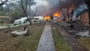 Accidente aéreo en São Paulo
