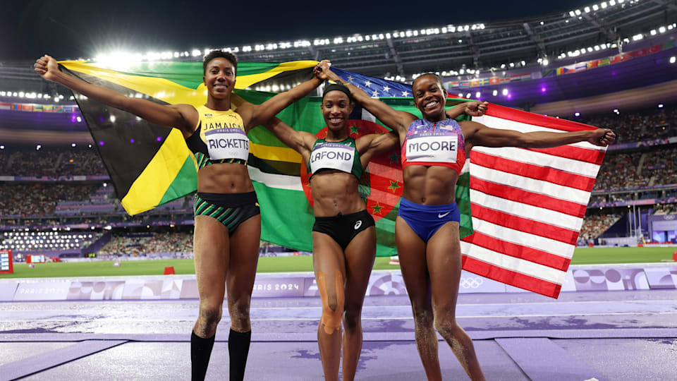 Thea Lafond consigue su primera medalla olímpica en triple salto Thea Lafond consigue su primera medalla olímpica en triple salto