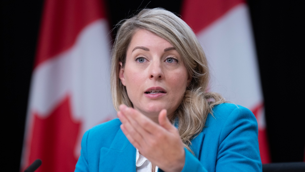 Canciller de Canadá Melanie Joly