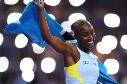 Julien Alfred, la sorpresa de París 2024: oro olímpico en los 100 metros