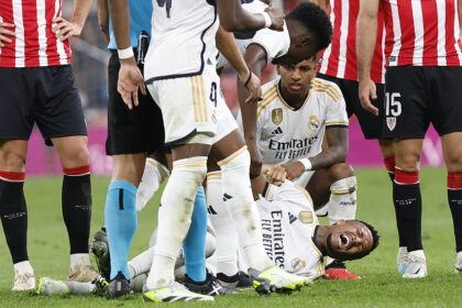 Militão sufre lesión muscular y estará fuera de las canchas por diez días
