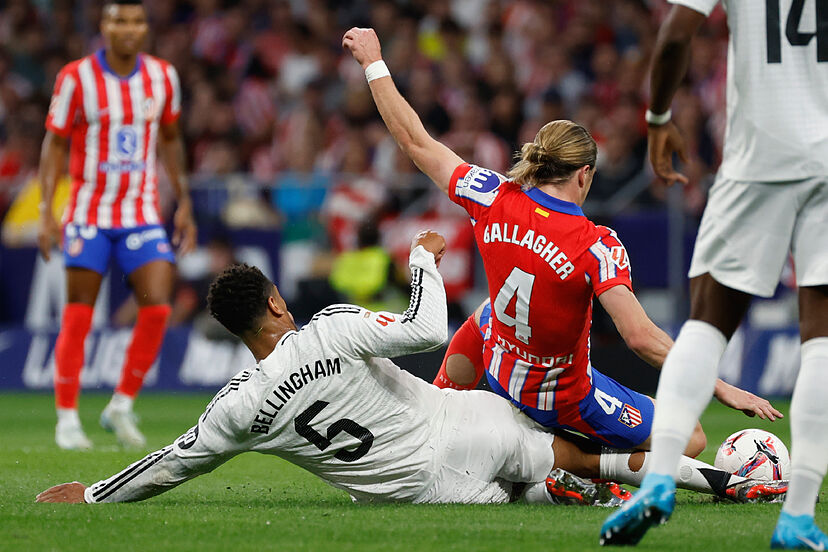 Empate entre Real Madrid y Atlético deja el liderato al Barcelona