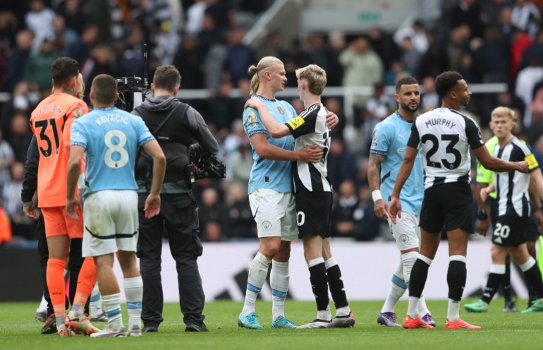 El Manchester City sufre sin Rodri en el empate contra Newcastle El Manchester City sufre sin Rodri en el empate contra Newcastle