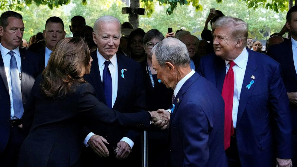 Harris y Trump se encuentran en el 23 aniversario del 11-S tras un intenso debate Harris y Trump se encuentran en el 23 aniversario del 11-S tras un intenso debate