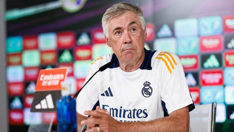 Ancelotti defiende a Vinicius: «Sigue siendo crucial para nosotros»
