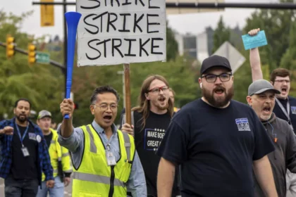 Crisis en Boeing: Más de 30,000 trabajadores inician huelga tras rechazo de contrato