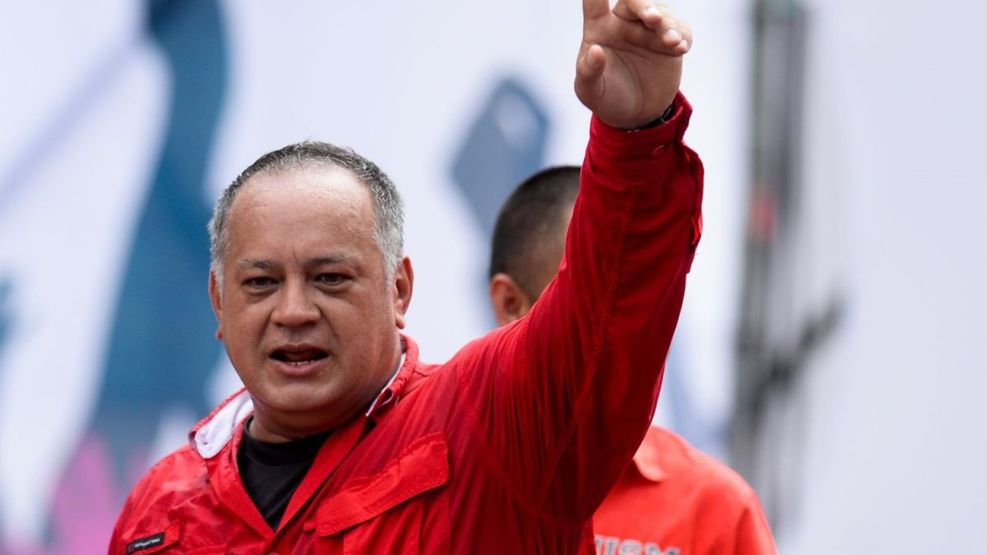 Diosdado Cabello anuncia la detención de otro ciudadano estadounidense en Caracas