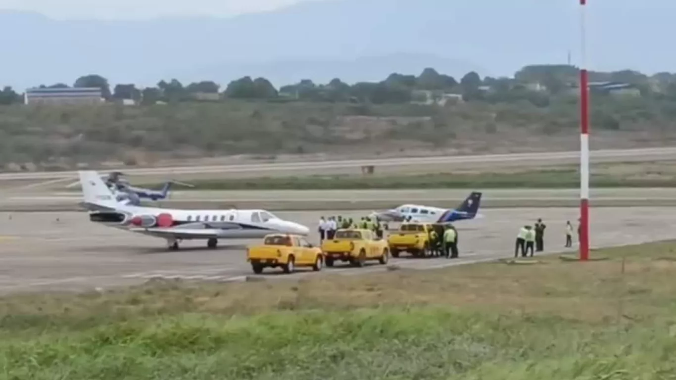 Aeronave venezolana aterriza sin autorización en Cúcuta