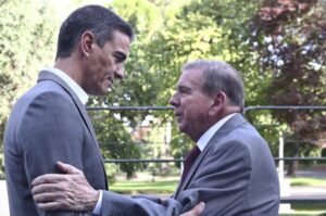Pedro Sánchez recibe a Edmundo González en medio de tensiones con Maduro