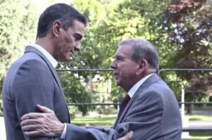 Pedro Sánchez recibe a Edmundo González en medio de tensiones con Maduro