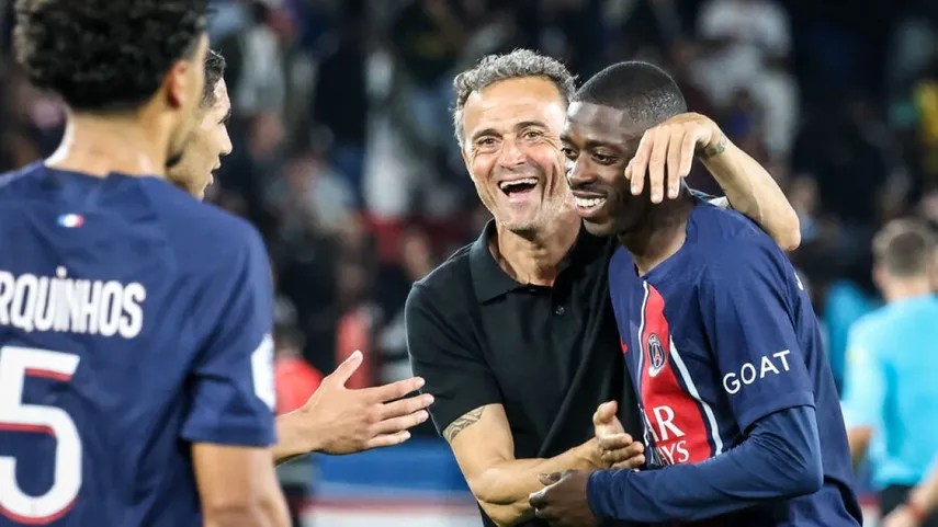 Luis Enrique excluye a Dembélé del partido contra el Arsenal por indisciplina