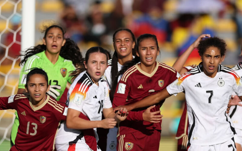 Alemania supera a Venezuela en el debut del Mundial Femenino Sub-20