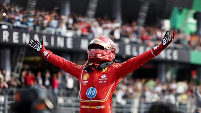 Carlos Sainz conquista el Gran Premio de México