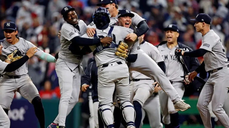 Yankees de Nueva York primeros finalistas de la Serie Mundial