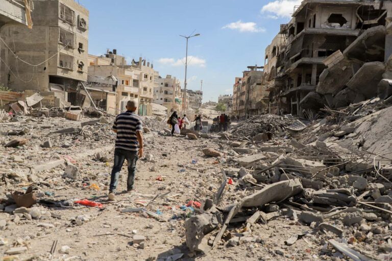 Más de 115 palestinos muertos en 48 horas por ataques israelíes