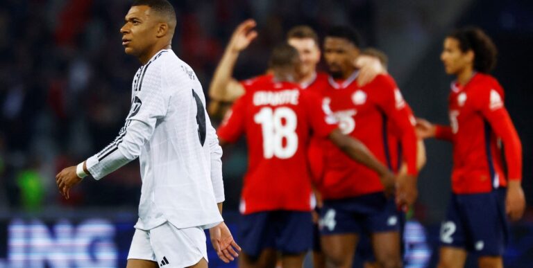 Real Madrid sorprendido: Lille derrota a los merengues 1-0 en la Champions League