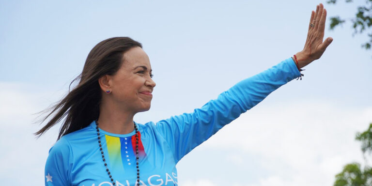 María Corina Machado, celebra la prórroga de la Misión de la ONU