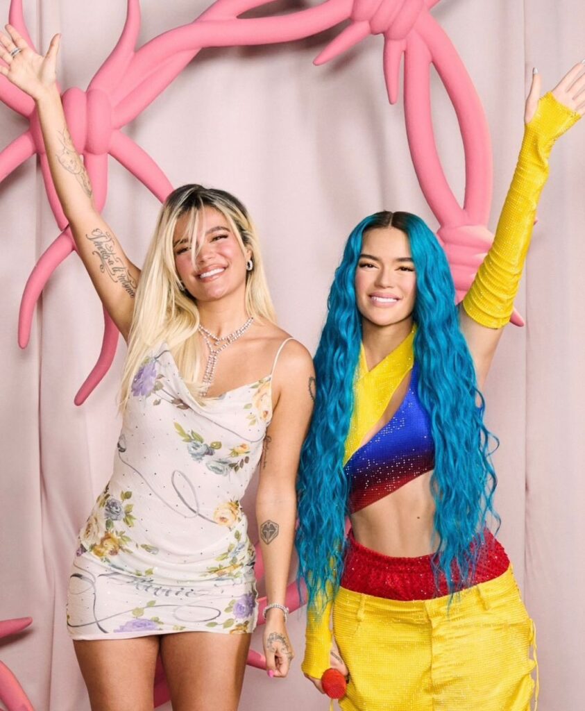 Karol G devela dos figuras de cera en el museo Madame Tussauds de Nueva York