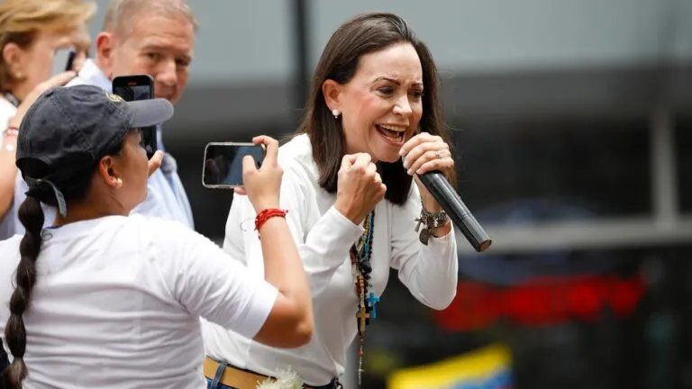 María Corina Machado se pronuncia sobre la liberación de presos políticos en Venezuela