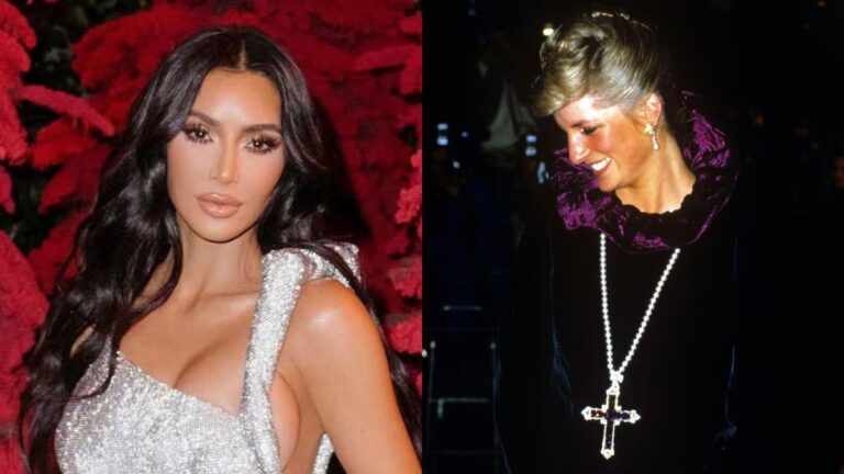 Kim Kardashian deslumbra con joya histórica de la Princesa Diana