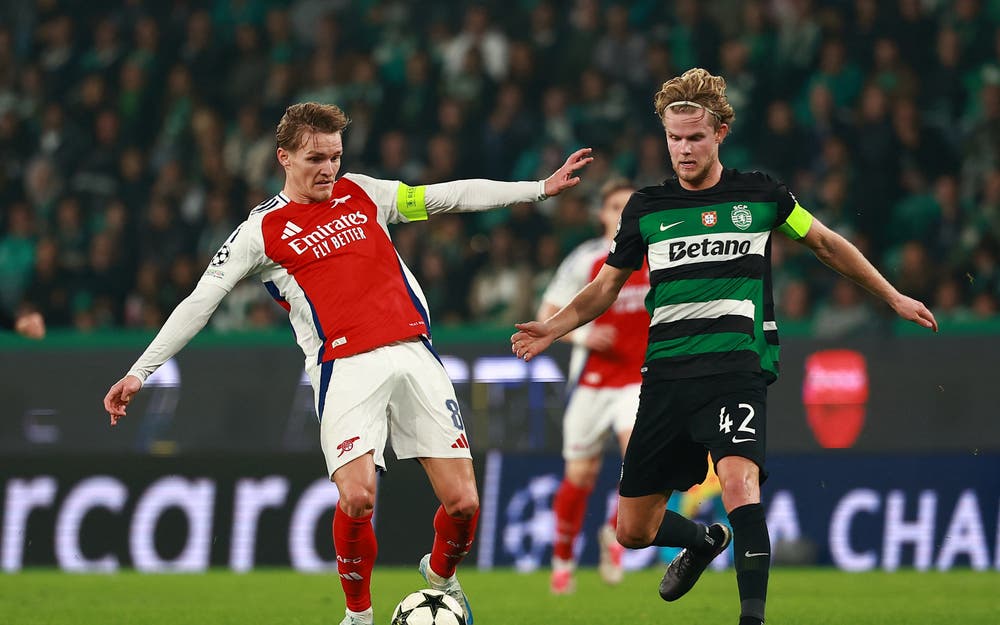 Arsenal aplasta al Sporting con cinco goles en un emocionante partido