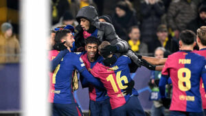 El Barça supera al Dortmund gracias al talento de Ferran Torres