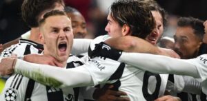 Juventus se impone 2-0 al Manchester City en un partido clave de Champions