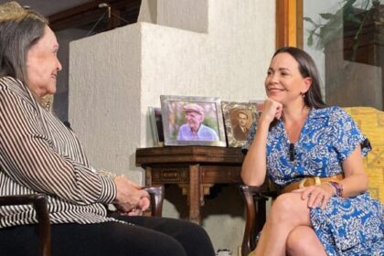 María Corina Machado denuncia el asedio a su madre por fuerzas del Estado