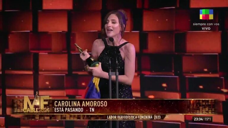 Carolina Amoros premio