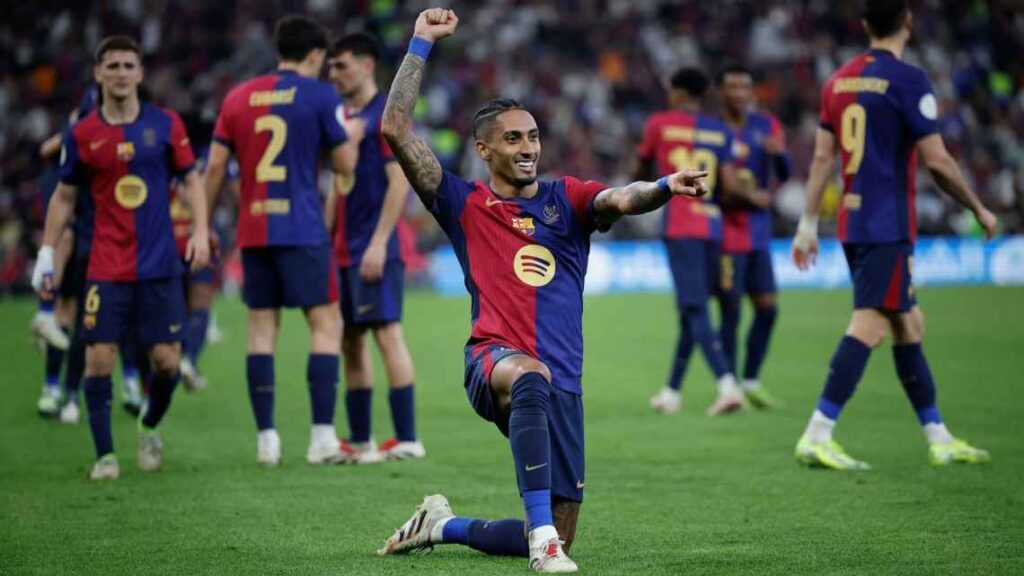 Barcelona conquista la Supercopa de España tras vencer al Real Madrid Barcelona conquista la Supercopa de España tras vencer al Real Madrid