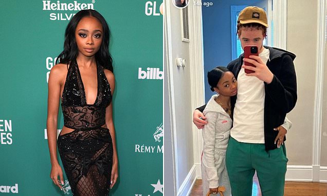 Skai Jackson celebra la llegada de su primer hijo