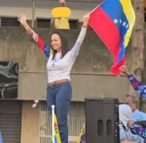María Corina fue arrestada por el régimen de Nicolás Maduro