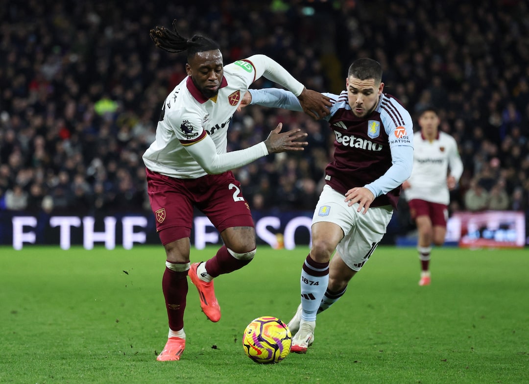 Aston Villa se estanca en la Premier League tras empatar con el West Ham