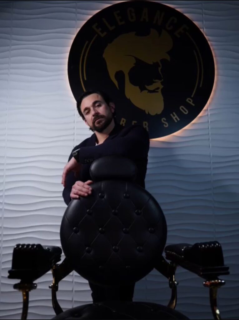 Héctor Escalona: El barbero venezolano que conquista Salt Lake City elegance barber shop hector escalona