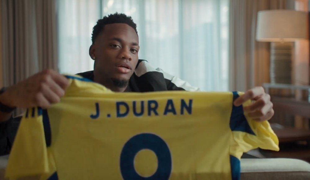 Aston Villa vende a Jhon Durán por 77 millones al Al Nassr Aston Villa vende a Jhon Durán por 77 millones al Al Nassr