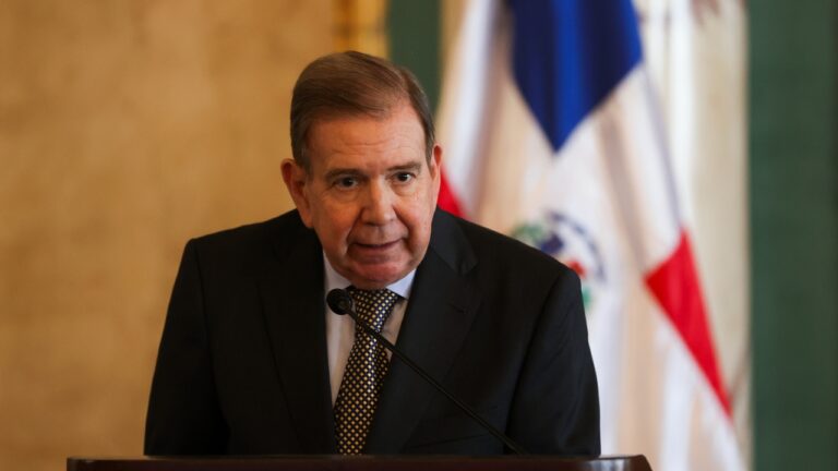 Edmundo González concluye gira americana en Santo Domingo