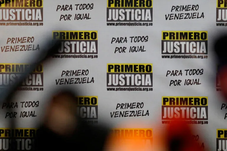 Primero Justicia se niega a participar en las elecciones de 2025