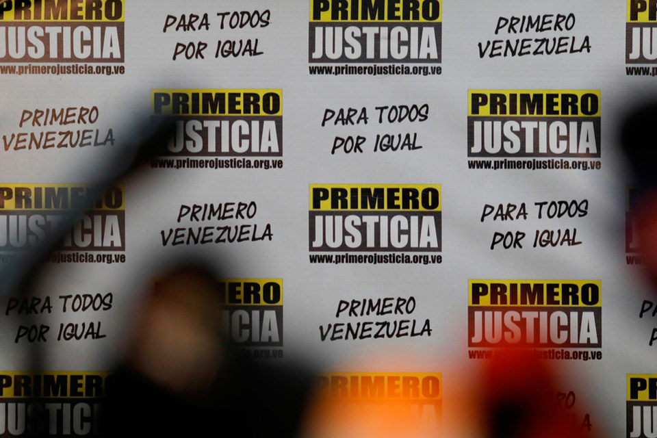 Primero Justicia se niega a participar en las elecciones de 2025 Primero Justicia se niega a participar en las elecciones de 2025