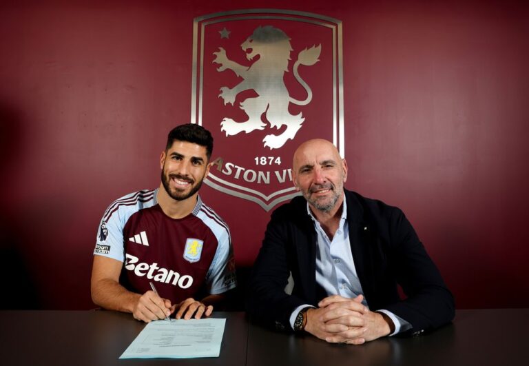 Aston Villa refuerza su plantilla con la cesión de Marco Asensio