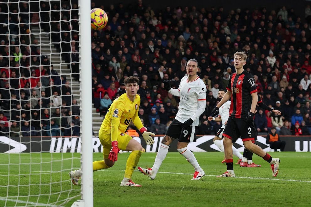 Mohamed Salah brilla en la victoria del Liverpool sobre Bournemouth