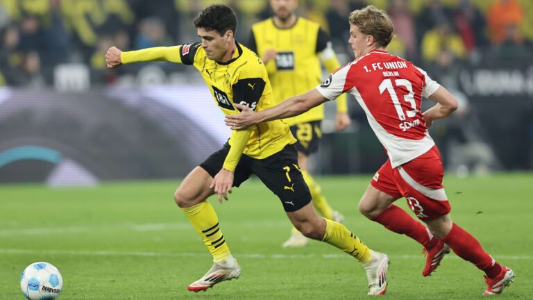 Dortmund se reencontró con la victoria ante el Union Berlín