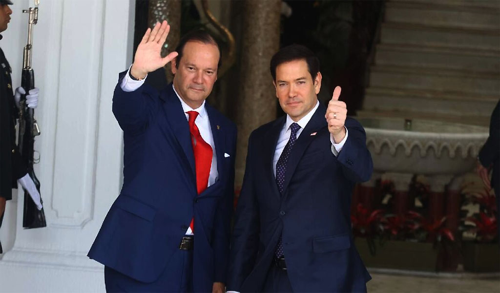 Mulino reafirma la soberanía de Panamá sobre el Canal tras reunión con Marco Rubio mulina panamá