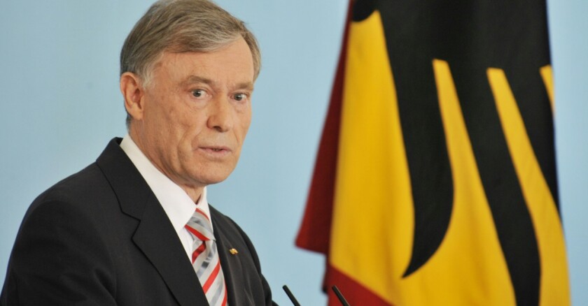 Alemania despide al expresidente Horst Köhler tras una breve enfermedad