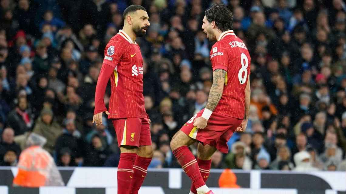 Liverpool se impone 2-0 al Manchester City
